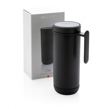 Logo trade business gift photo of: Clik leak proof travel mug