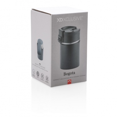 Logotrade business gift image of: Bogota compact vacuum mug with ceramic coating