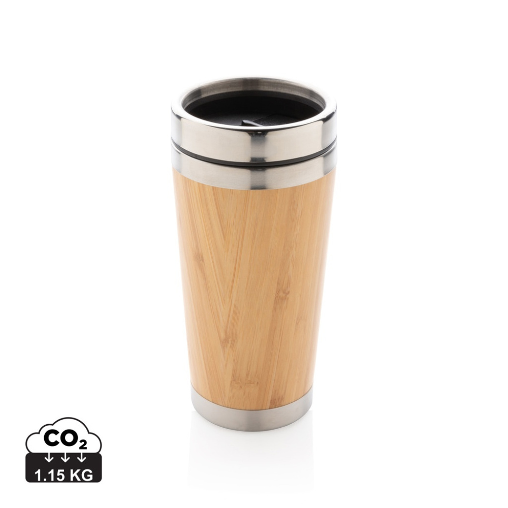 Logo trade corporate gift photo of: Bamboo tumbler