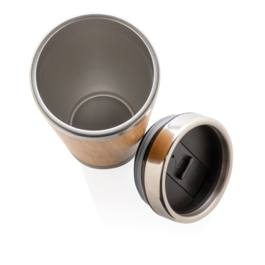 Logo trade promotional giveaways image of: Bamboo tumbler