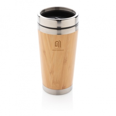 Logo trade advertising products picture of: Bamboo tumbler