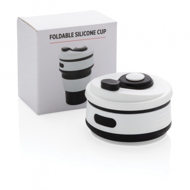 Logotrade promotional gift picture of: Foldable silicone cup