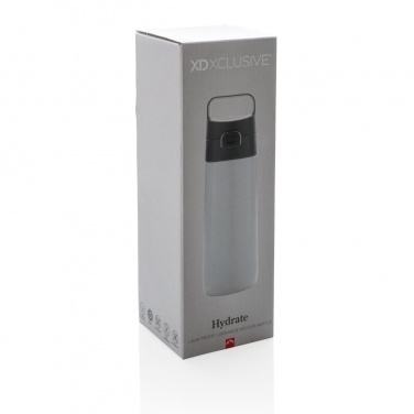 Logo trade advertising products image of: Hydrate leak proof lockable vacuum bottle