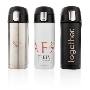 Logo trade promotional merchandise image of: Easy lock vacuum mug
