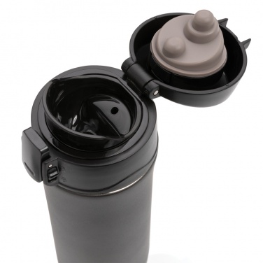 Logotrade corporate gift image of: Metallic easy lock vacuum mug