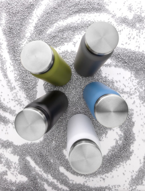 Logotrade corporate gift image of: RCS Recycled stainless steel vacuum bottle 600ML