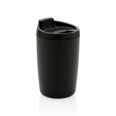 Logo trade promotional products image of: GRS Recycled PP tumbler with flip lid