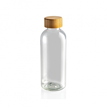 Logo trade business gift photo of: RCS RPET bottle with bamboo lid