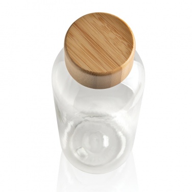 Logotrade advertising products photo of: RCS RPET bottle with bamboo lid