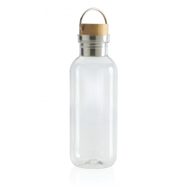 Logotrade corporate gift picture of: RCS RPET bottle with bamboo lid and handle