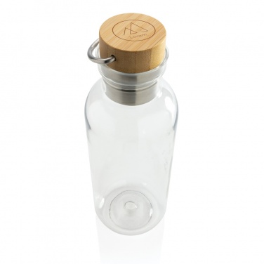 Logotrade promotional products photo of: RCS RPET bottle with bamboo lid and handle