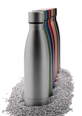 Logotrade promotional giveaways photo of: RCS Recycled stainless steel solid vacuum bottle