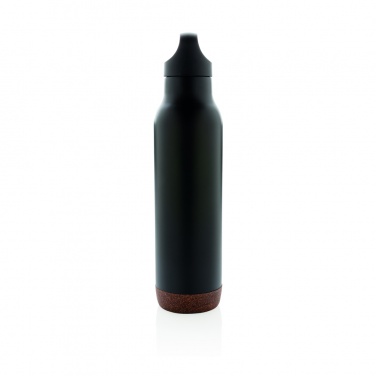 Logo trade promotional giveaways image of: Cork leakproof vacuum flask