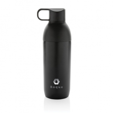 Logo trade promotional gifts picture of: Flow RCS recycled stainless steel vacuum bottle