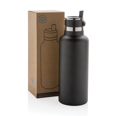 Logo trade advertising products picture of: Hydro RCS recycled stainless steel vacuum bottle with spout
