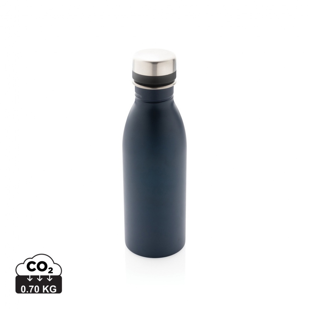 Logo trade promotional giveaways image of: RCS Recycled stainless steel deluxe water bottle