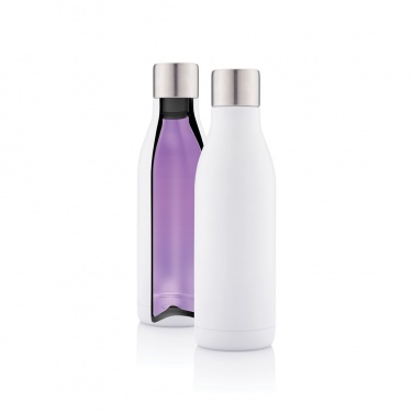 Logotrade promotional gift picture of: UV-C steriliser vacuum stainless steel bottle
