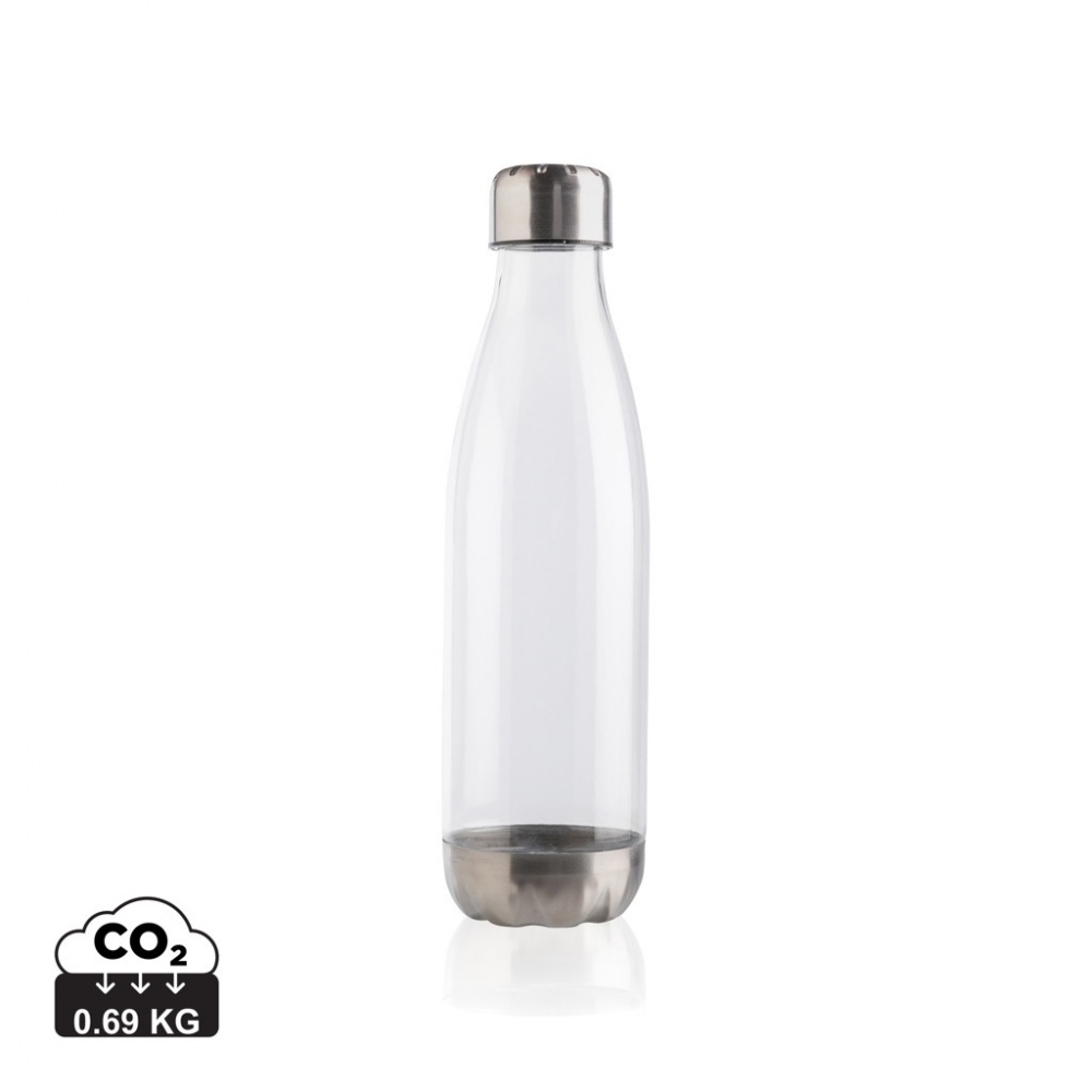 Logo trade promotional gifts image of: Leakproof water bottle with stainless steel lid