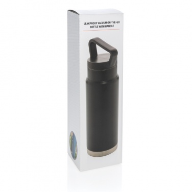Logotrade promotional merchandise image of: Leakproof vacuum on-the-go bottle with handle