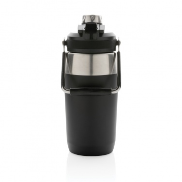 Logotrade business gift image of: Vacuum stainless steel dual function lid bottle 500ml