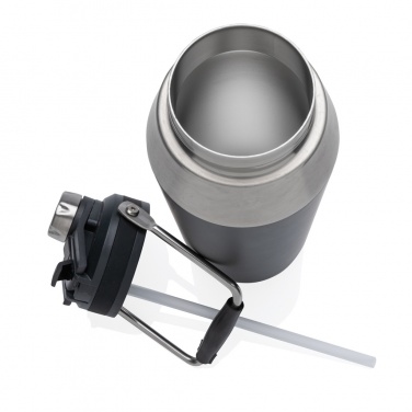 Logotrade promotional merchandise photo of: Vacuum stainless steel dual function lid bottle 1L
