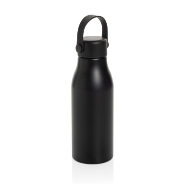Logo trade promotional products image of: Pluto RCS Certified recycled aluminium bottle 680ml