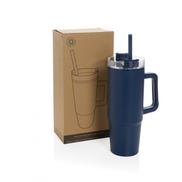 Logotrade promotional item image of: Tana RCS plastic tumbler with handle 900ml