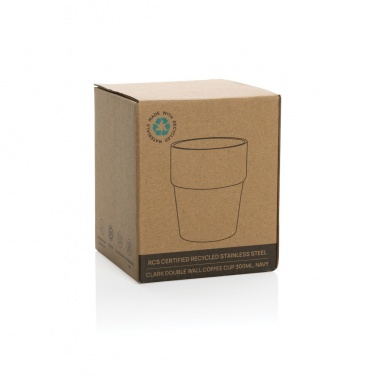 Logotrade promotional merchandise image of: Clark RCS double wall coffee cup 300ML