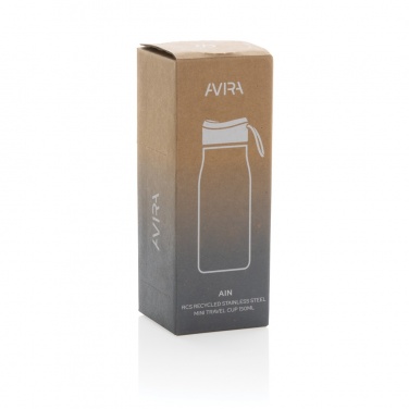Logo trade promotional gifts image of: Avira Ain RCS Re-steel 150ML mini travel bottle