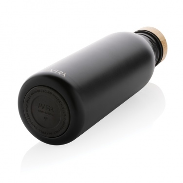 Logotrade promotional giveaway image of: Avira Alcor RCS Re-steel single wall water bottle 600 ML