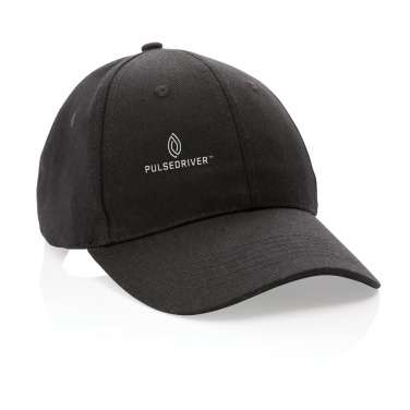 Logo trade advertising product photo of: Impact 6 panel 280gr Recycled cotton cap with AWARE™ tracer