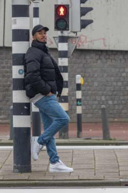 Logotrade corporate gift picture of: Impact 6 panel 190gr Recycled cotton cap with AWARE™ tracer