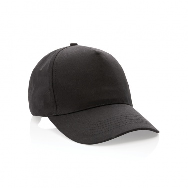 Logo trade promotional product photo of: Impact 5 panel 190gr Recycled cotton cap with AWARE™ tracer