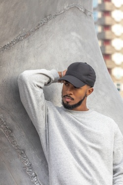 Logo trade promotional giveaways picture of: Impact 5 panel 190gr Recycled cotton cap with AWARE™ tracer