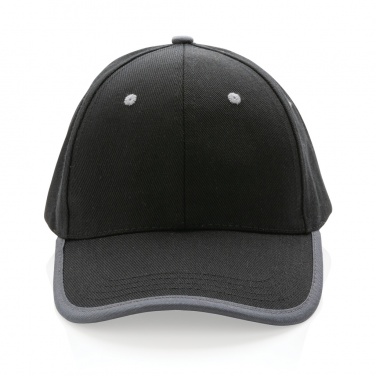 Logotrade promotional giveaway picture of: Impact AWARE™ Brushed rcotton 6 panel contrast cap 280gr