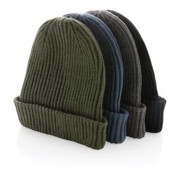 Logo trade promotional merchandise picture of: Impact AWARE™  Polylana® double knitted beanie