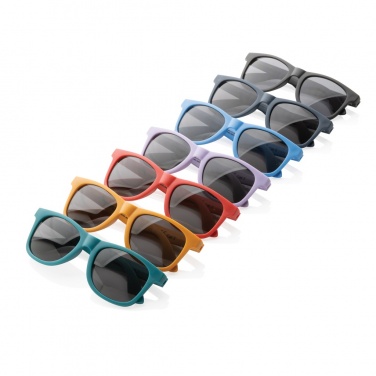 Logo trade promotional products image of: RCS recycled PP plastic sunglasses