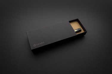 Logo trade promotional merchandise picture of: Gear X RCS recycled plastic USB rechargeable pen light