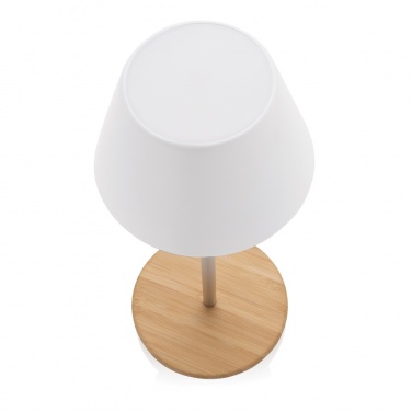 Logotrade promotional item picture of: Pure Glow RCS usb-rechargeable recycled plastic table lamp