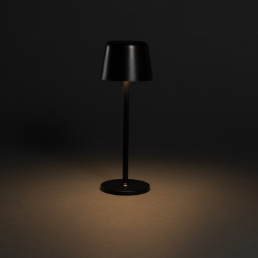 Logotrade promotional item picture of: Zenic RCS recycled plastic USB re-chargable table lamp