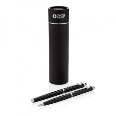 Logo trade business gift photo of: Swiss Peak deluxe pen set