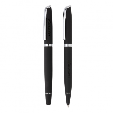 Logo trade promotional giveaways picture of: Deluxe pen set