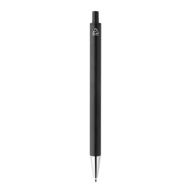 Logo trade promotional item photo of: Amisk RCS certified recycled aluminum pen
