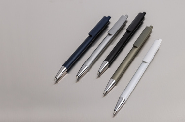 Logotrade promotional giveaway image of: Amisk RCS certified recycled aluminum pen