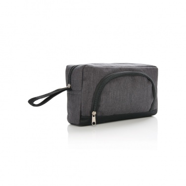 Logotrade corporate gift picture of: Classic two tone toiletry bag