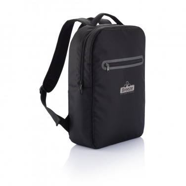 Logo trade promotional gift photo of: London laptop backpack PVC free