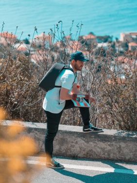 Logo trade promotional gifts image of: Bobby Hero Small, Anti-theft backpack