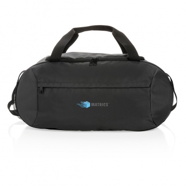 Logotrade promotional merchandise image of: Impact AWARE™ RPET modern sports duffel