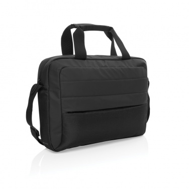 Logo trade promotional giveaway photo of: Armond AWARE™ RPET 15.6 inch laptop bag