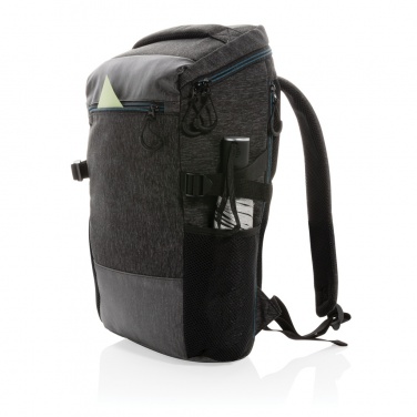Logo trade promotional merchandise picture of: 900D easy access 15.6" laptop backpack PVC free
